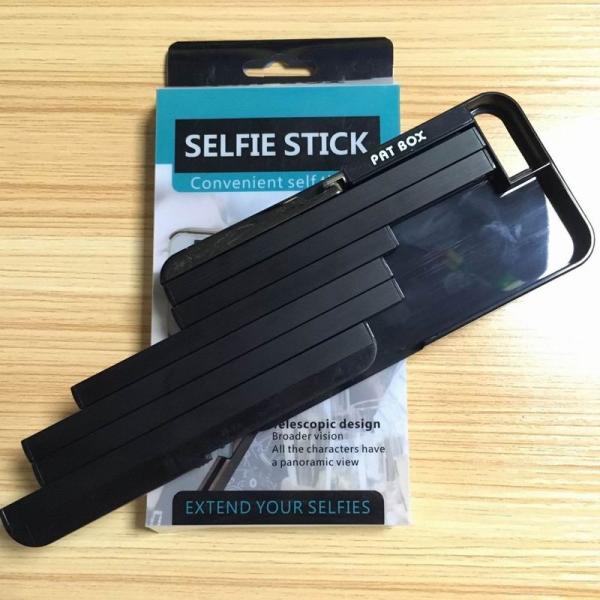 2016 new arrival bluetooth phone case with selfie stick for iphone 6/6s