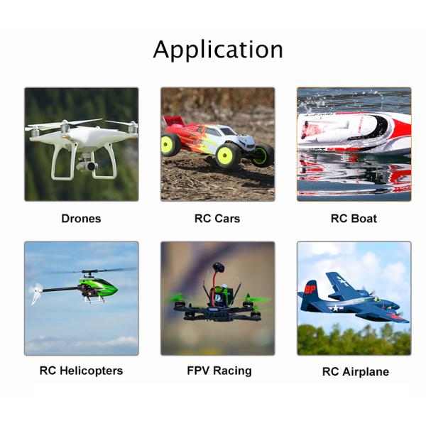 Hardcase RC Boat Battery 11.1V 3s1p Lipo Battery 1200mAh 160C