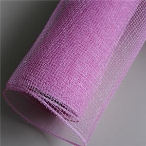 China Flower wrapping mesh poly mesh wrapping net for flower packing Christmas gift packing Christmas holiday decoration wholesale