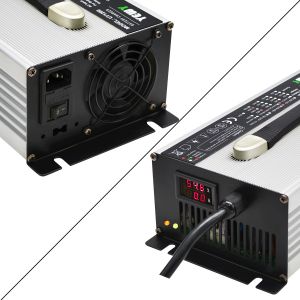 China 24V 30A 35A Intelligent Electric Car Battery Charger Aluminum Alloy on sale