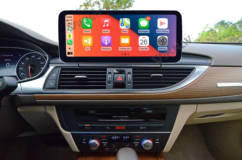 1920x720 Car Autoradio For Audi A6 A6L A7 2012-2019 GPS Multimedia DVD Player