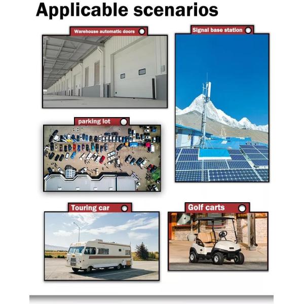 6000 Cycles Solar Energy Storage Battery 12ah Lithium Phosphate 12v