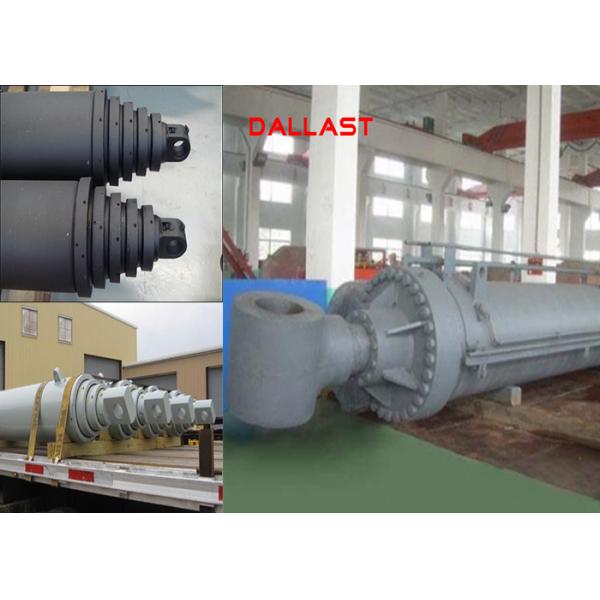 Double Acting Industrial Hydraulic Cylinder for Construction Vehicles