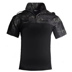 Tactical Uniform Short Sleeve Tactical Suit Camouflage Loose Quick Drying