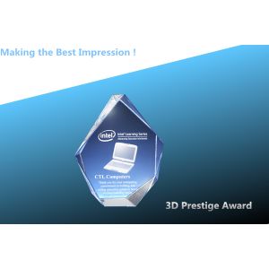 Buy cheap 3D Prestige Corporate Award/3d laser prestige crystal awards/prestige crystal from wholesalers
