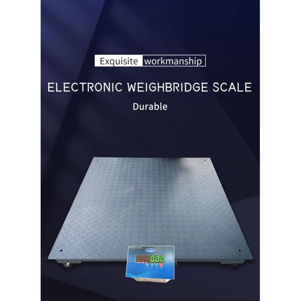 1t 2t 3t Digital Electronic Platform Weighing Floor Scale Weighbridge with Max Weight 1t/2t/3t and AC/DC Power Supply
