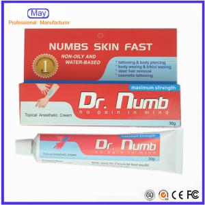 China 30g Dr. NUMB Anaesthetic Tattoo Numb Cream Numbs Pain Killer Cream Pain Stop Cream For Tattoo Manufacturer wholesale