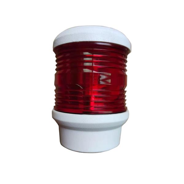 Marine LED All-Round Navigation Light with 3W LED Red & Green PC Housing for 12V-24V DC Boats