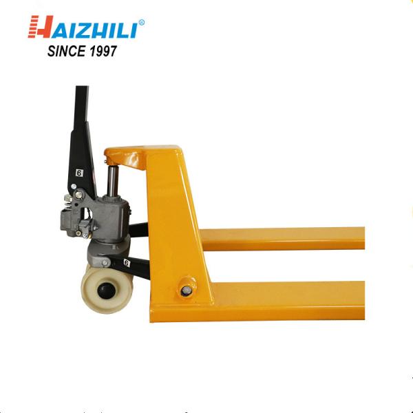 China forklifts light duty manual pallet truck 3 ton low profile hand pallet truck price
