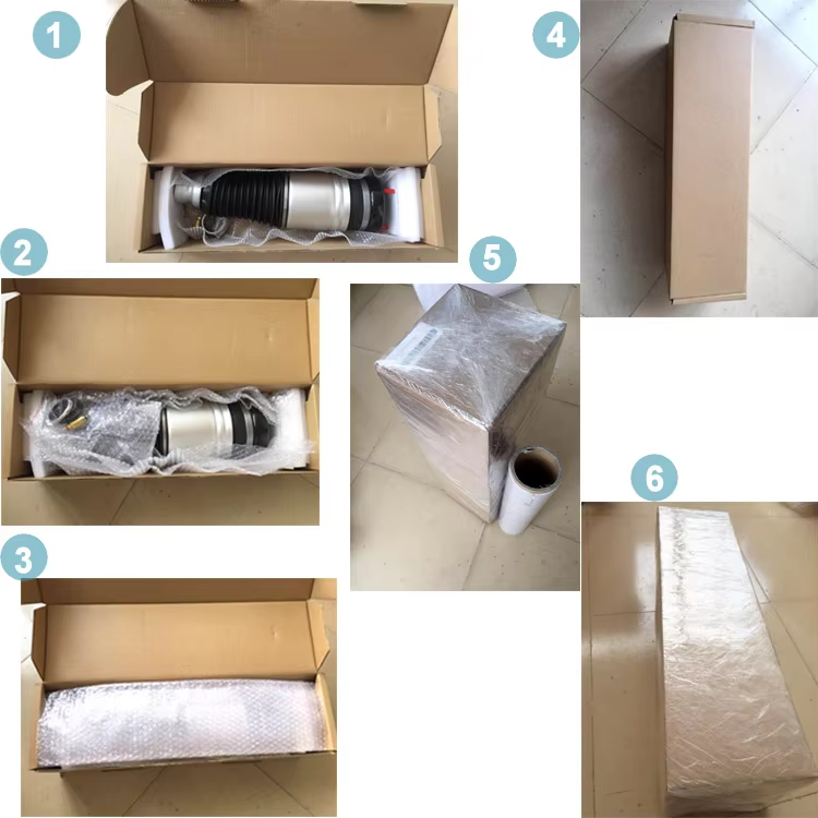 4F0616031M 4F0616031F Rear Air Suspension Shock Audi A6 C6 Quattro S6 With Sensor ADS Air Damper Shock Absorber Neutral Packing