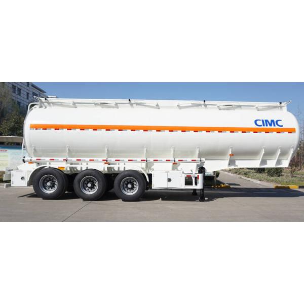 Gasoline Carbon Steel 3 Axle 45Cbm Gas Tanker Trailer