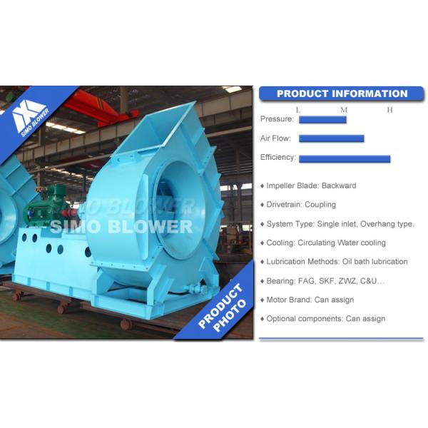 Stainless Steel Antifraying Exhaust Fan Big Size Fan In Thermal Power Plant