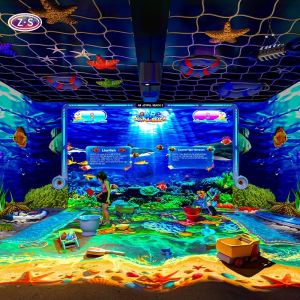 China 6 in1 Interactive Projection System AR Joyful Beach Immersive Experience wholesale