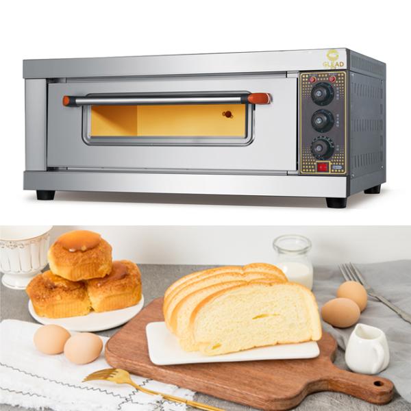110v Commercial Baking Equipment 3 Deck 6 Trays Outdoor Propane 500 Degree Electric Gas Baking Oven
