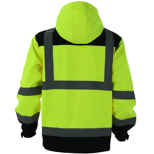 Breathable Reflective Jacket 3xl 4xl Running Cycling Light Road Work Unisex Hi Vis Strips Uniforms