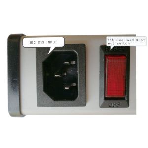 UL C-UL list IEC 6Way PDU Power Distribution Unit , Outlets Power Strip with