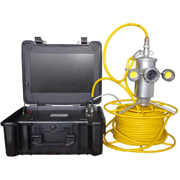 360° Rotary HD Underwater Camera（KS360-1080）Stainless Steel,High Definition,50-80M Cable