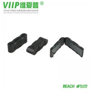 China Black F9 Flat Ferrite Core , Cable Ferrite Magnet Ring ROHS approved wholesale
