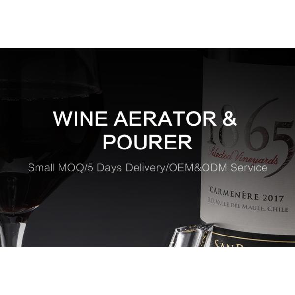 Smart Wine Decanter Pourer Wine Bottle No Drip Or Spill Wine Promotion Gift