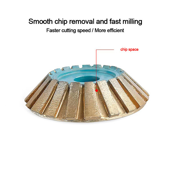 Customized Shape Diamond Cut Grinding Wheel For Stone Granite Ceramic