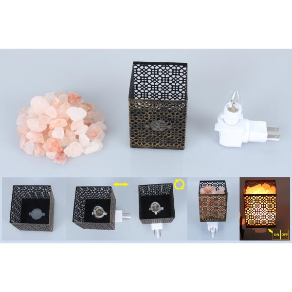 Pink Himalayan C7 7W E12 Base Salt Lamp Night Light