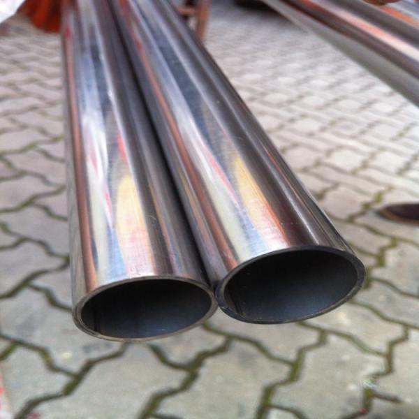 ASTM 304 Silver Stainless Steel Round Pipe Seamless Hot Rolled Auto Parts