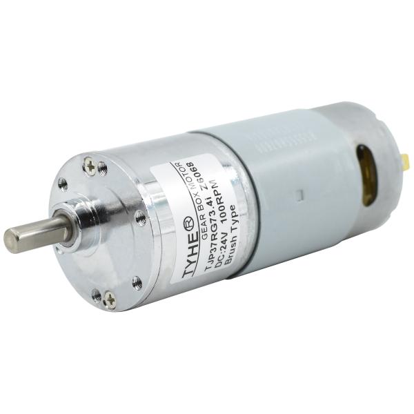 6mm Rotation Shaft Jgb37 Micro DC Gear Motor 550rpm High Torque 2nm 1.5nm