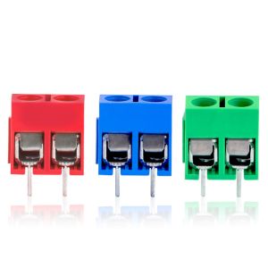 China 5.0mm Pitch PCB Mounted Screw Clamp Type Terminal Blocks 2P 3P Jointed on sale