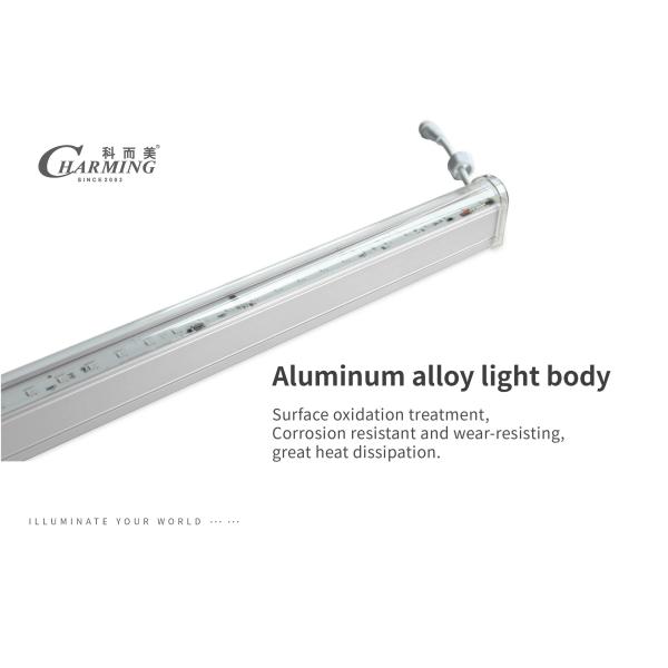 SMD5050 76LM U38 Outdoor LED Tube Aluminum Pc Waterproof Light