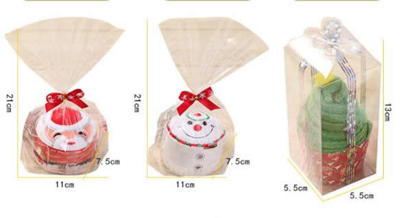 Creative 2018 Christmas gifts cupcake souvenir cake gift towel Wholesale branded marketing products Micro fiber&cotton