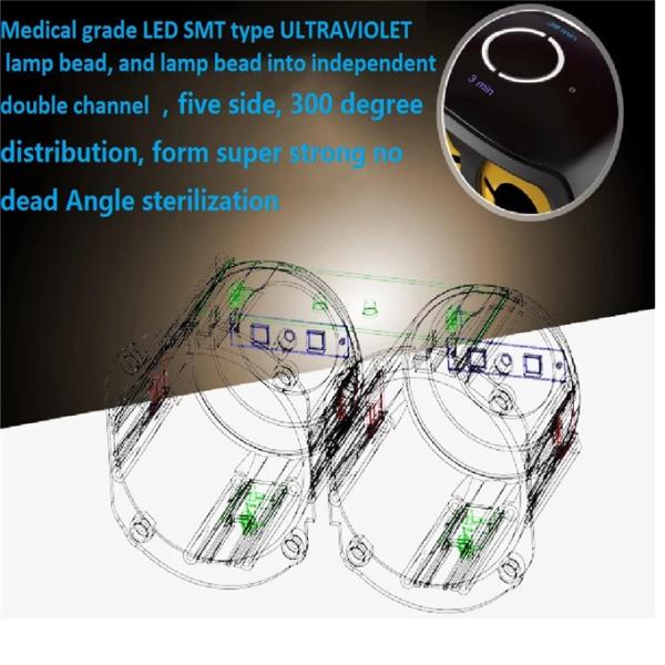 Curtain Holders Microphone Sterilizer