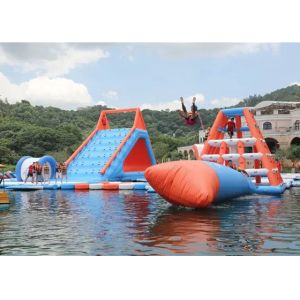 Buy cheap Giant Inflatable Water Playground Equipment Air Tight Style For Outdoor from wholesalers