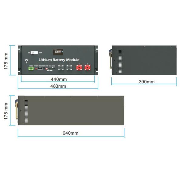 Backup Power Supply LiFePO4 Battery Pack Lithium Iron Phosphate Cell