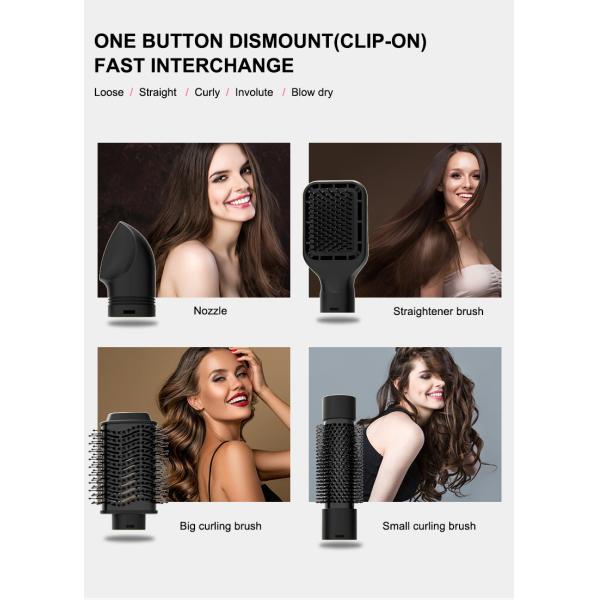 4 In 1 Electric Hair Brush Dryer , CE Hair Dryer And Volumizer Hot Air Brush
