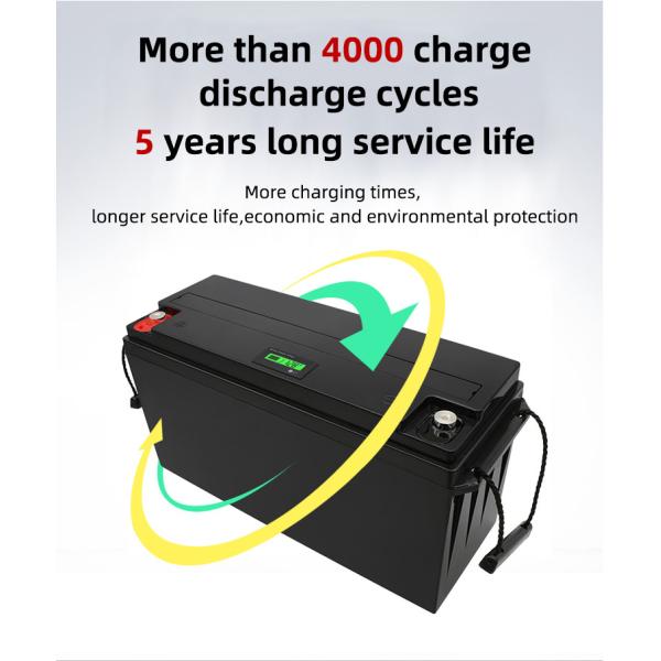 12V 200AH High Power RV Lithium Battery For Marine Propeller Handybrite Solar