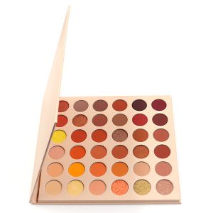 OEM Easy Blending Multi Color Eyeshadow Matte Wardah 36 Colors