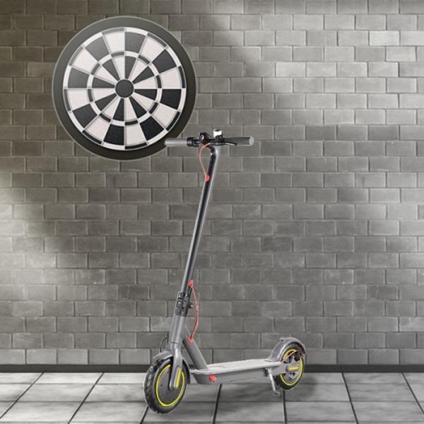 Self Balancing Aluminum Electric Scooter , 100V Lightweight Folding Electric Scooter