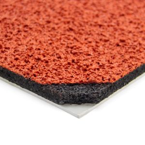 China IAAF Approved Durable Weather Resistant 13-25 mm Breathable Rubber Running Track for Club and Training Athletic Fields on sale