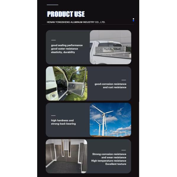 3003 6061 Aluminum Diamond Tread Plate Aluminum Checkered Plate Aluminium Sheet