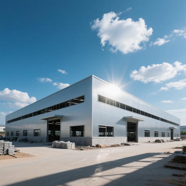 Lightweight Prefab Small Buildings Industrial Commercial Easy Transport