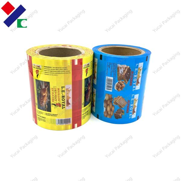 Nylon Laminated PE Stretch Jumbo Film Roll Packing Candy