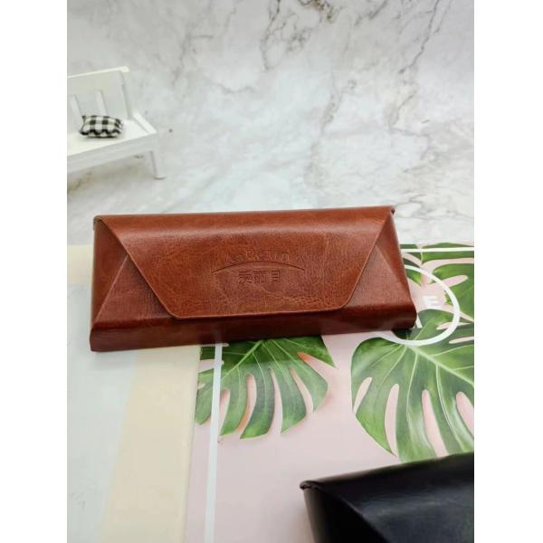 Women And Men Folding Optical Glasses Case Suede Glasses Case Personalized