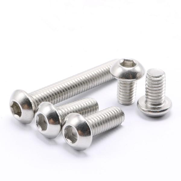 ISO 7380 A2 70 Stainless Steel Allen Bolt M6 M8 M10 Sus304 Bolt Button Head Hex Socket