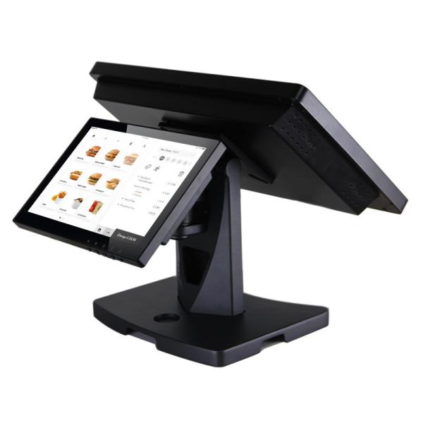 15.6 Inch Wide Screen Windows 10 Pos Terminal With Metal Adjustable Stand