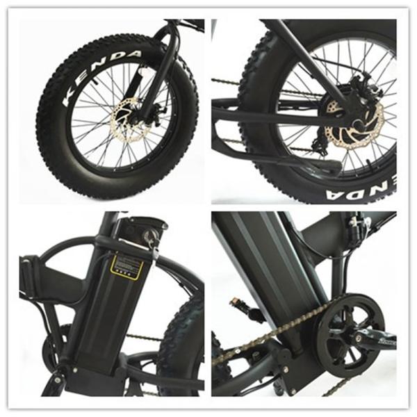 Small Lightweight Electric Folding Bike With Aluminum Alloy Frame