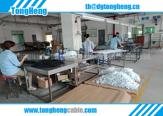 Dongguan Factory Made Halogen Free and RoHS Compliant Customized Spring Cable