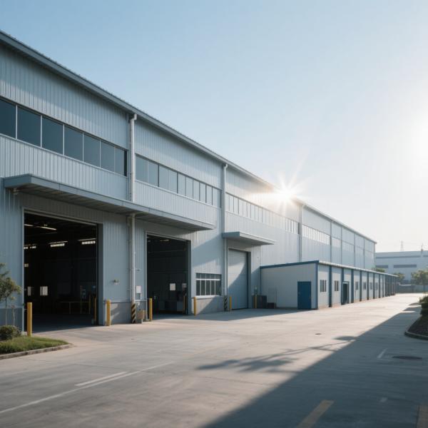 Lightweight Prefab Small Buildings Industrial Commercial Easy Transport