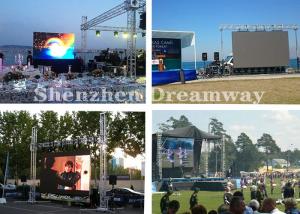 China P4.81 Portable Outdoor Rental LED Display Screen Advertising Signs High Definition wholesale
