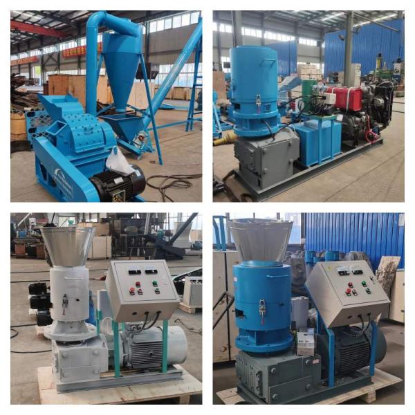 Small Wood Pellet Processing Plant 400-600kg/H Wood Pellet Production Plant CE