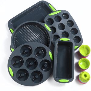 China Stainfree Silicone Baking Set  Cake Moulds Multipurpose Odor Resistant on sale